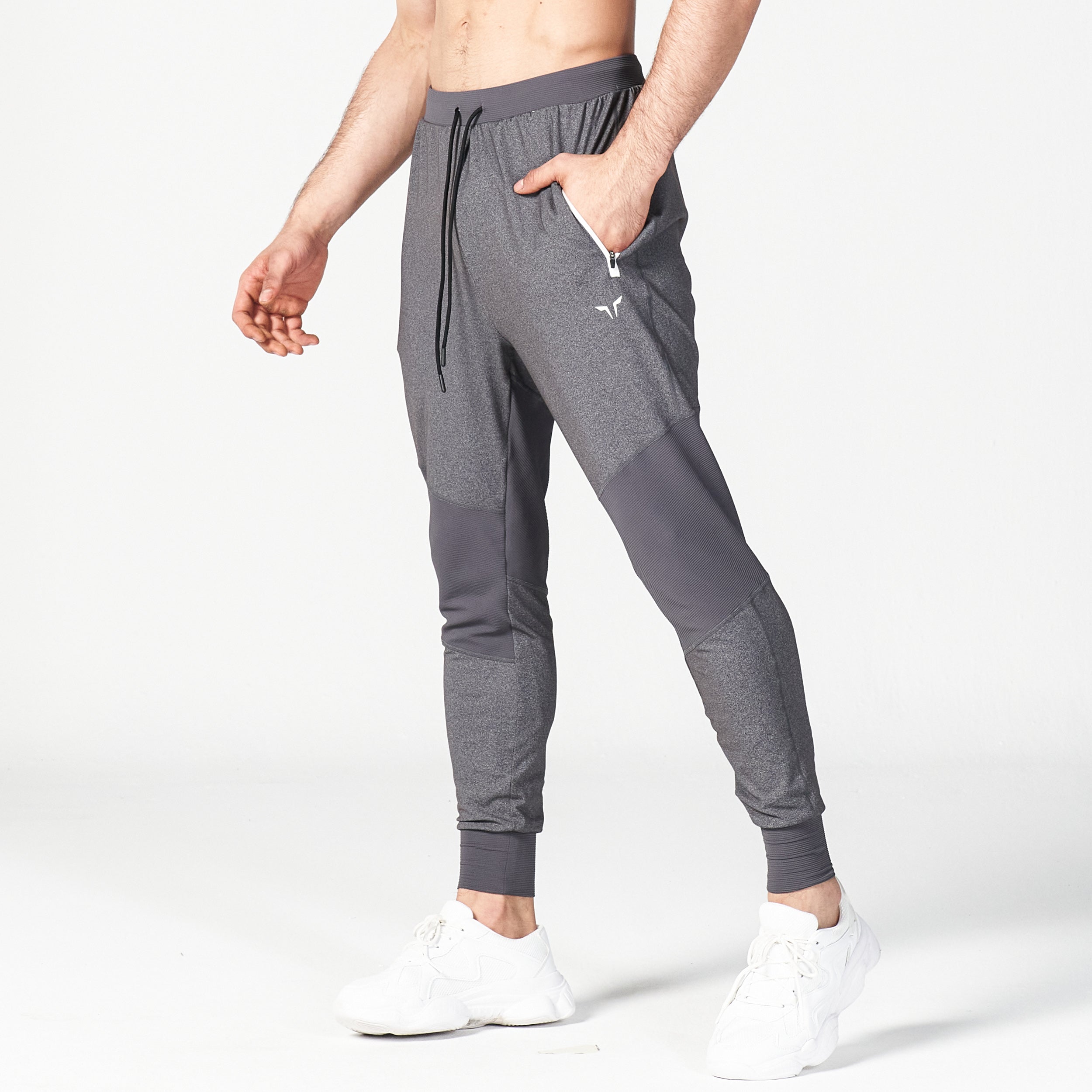 TH | Statement Ribbed Joggers Reimagined - Grey – SQUATWOLF