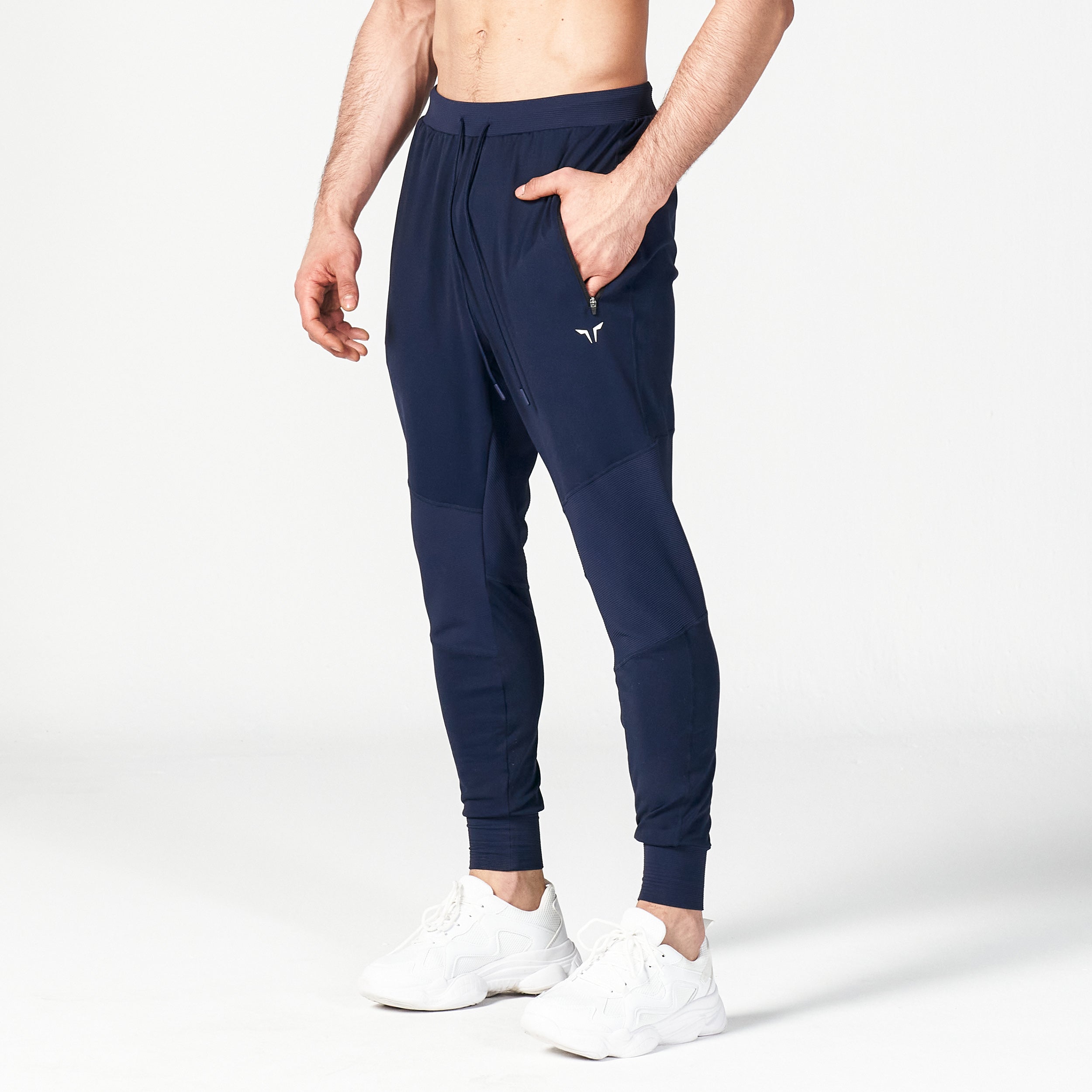 Statement Ribbed Joggers