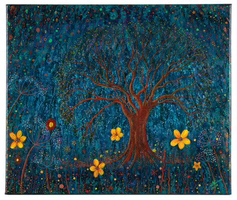 Floral Oak - Sue Mulholland