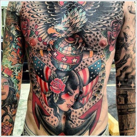 USMC devil dog tattoo