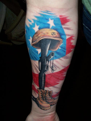11 Fallen Soldier Tattoos In Remembrance of Those who Served  Tattoo for a  week