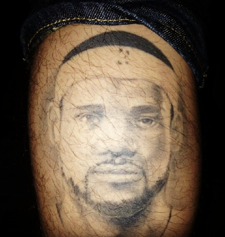 lebron james fan tattoo