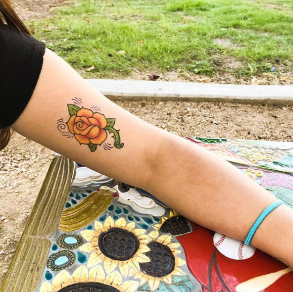 60 Yellow Rose Tattoos And Their Meanings