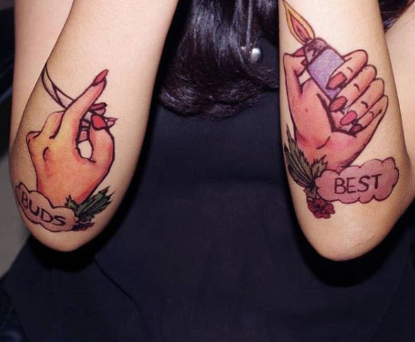 Mejores Amigos Tatuaje – Tattoo for a week