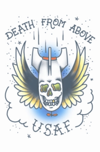Starship Troopers Death From Above Tattoo Sticker for Sale by KianMuraya   Redbubble