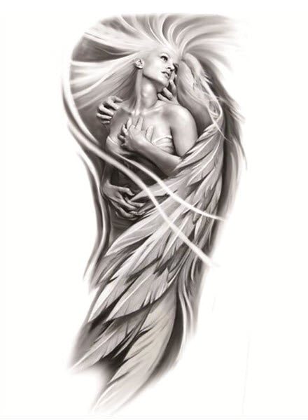 Angel Tattoo Meanings and Designs  TatRing