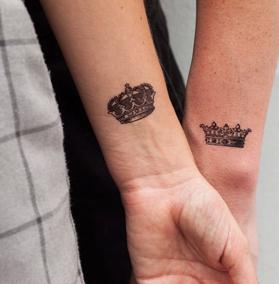 Queen and King - Tattoonie – Tattoo for a week