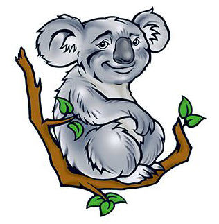 Hyper realistic koala tattoo  Tattoogridnet