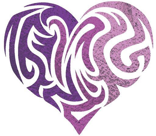 Aggregate 65 purple hearts tattoo  thtantai2