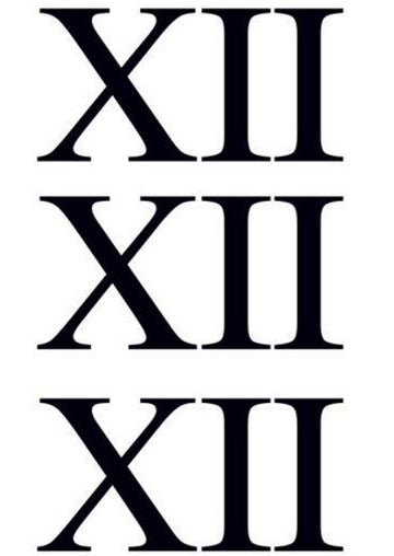 Top 12 Roman Numeral Tattoo Ideas 2023  Stigma Tattoo Supply