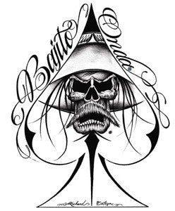 cholo skull tattoos