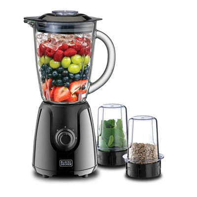 Blender Black + Decker - 400W - 1.5 Liters - With 2 ice crushers - (Price  in fcfa)