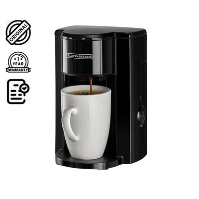 BLACK+DECKER - Coffee Maker With Travel Mug 360ml 650W