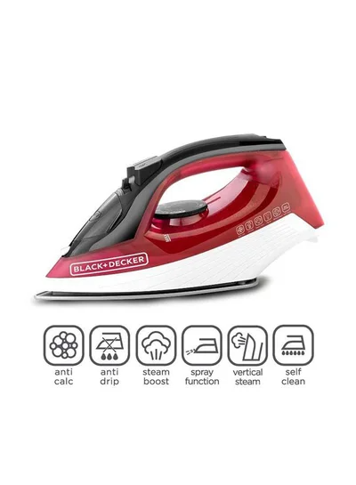 BLACK+DECKER 1200W Heavy Weight Dry Iron Black and Gold F550b5