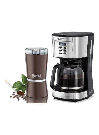 BLACK+DECKER Coffee Machine, 650W, 360ml Travel Mug, Black - DCT10-B5 -  220-240 Volt 50 Hz - World Import