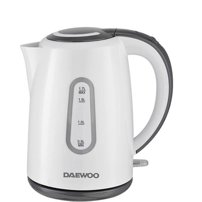 Black & Decker 1.7L Concealed Coil Kettle, White