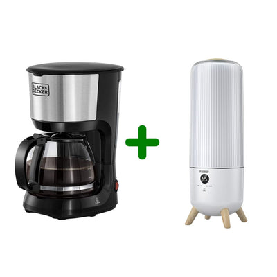 Black & Decker DCT10-B5 220 volt Coffee maker 650 watts with 360 ML travel  mug 220v 240 volts 50 hz