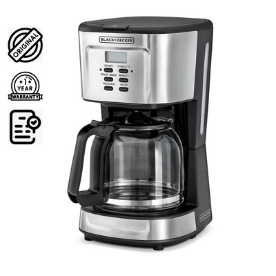 Black & Decker PRCM500-B5 Coffee Maker With Grinder 220 volts 50