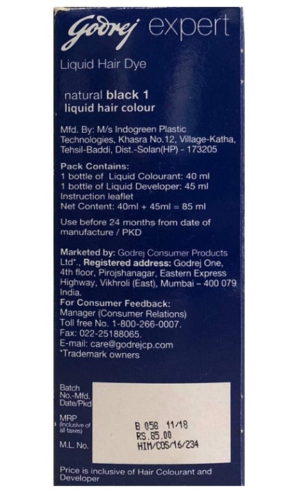 Godrej Expert Liquid Hair Dye 140 Fluid Ounce India  Ubuy