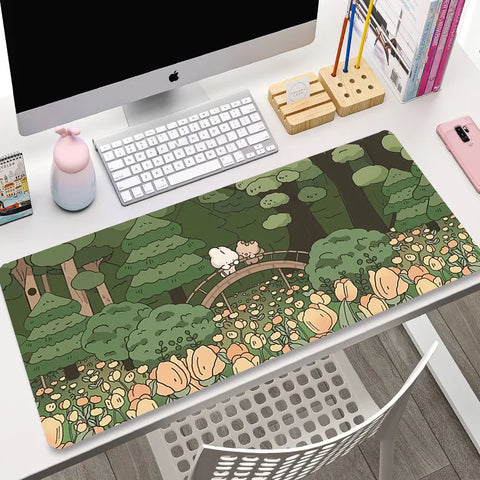 Mousepad ilustrado estilo cartoon super detalhado