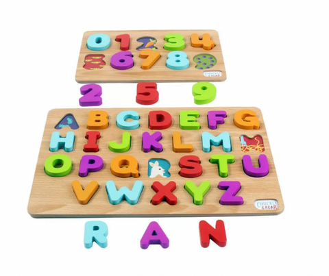 Educational puzzle autism present