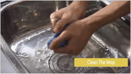 Cleaning mop cloth