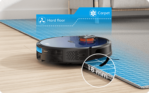 T10s Automatic Carpet Suction Boost