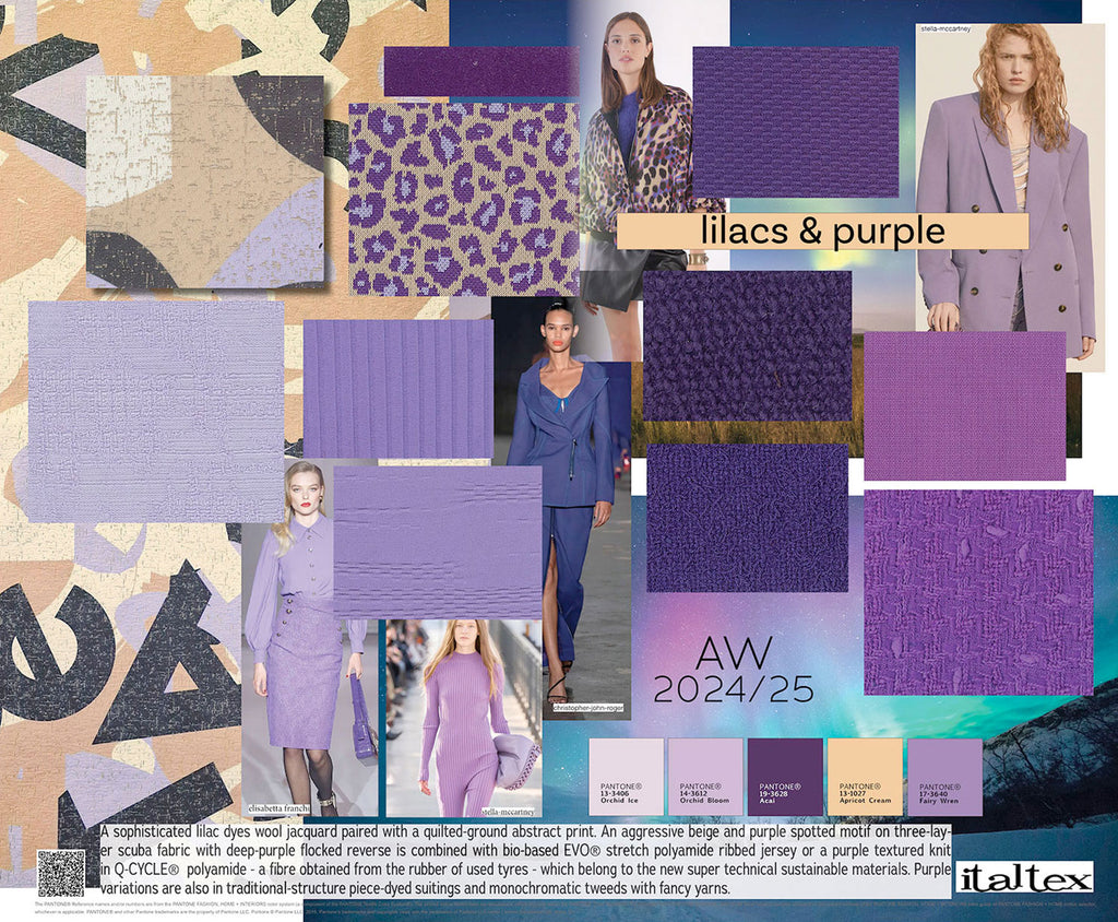 Womenswear Colour and Fabric Trends Autumn/Winter 2024/2025 – Italtex ...
