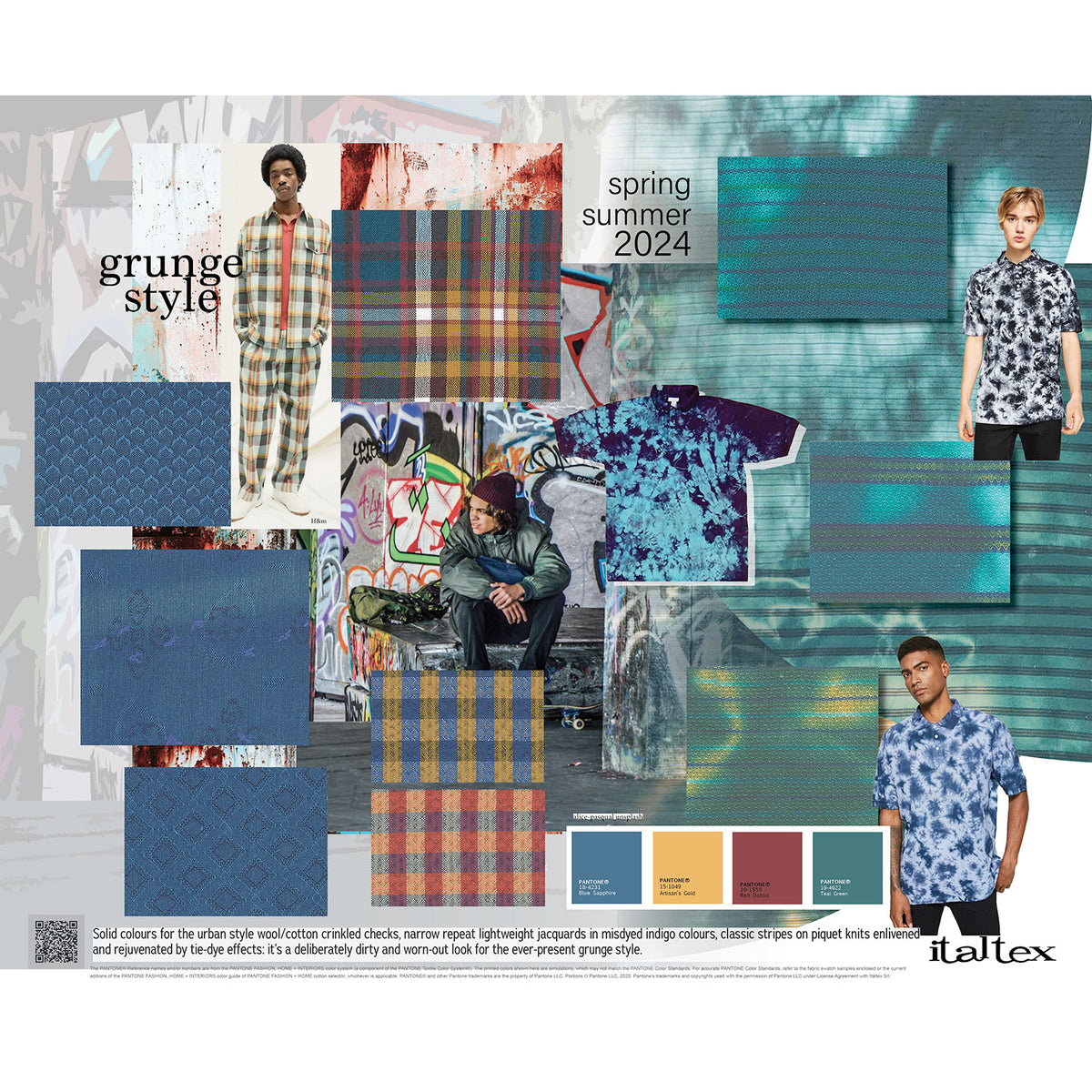 Menswear Colour and Fabric Trends SS 2024 – Italtex Trends