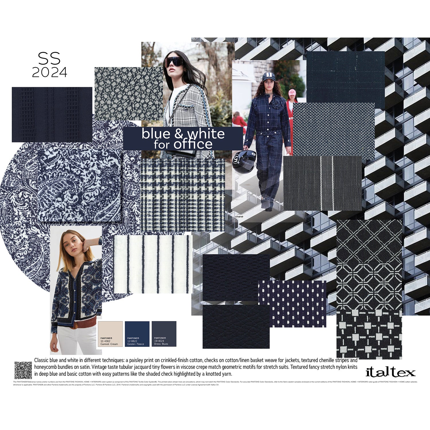 Womenswear Colour and Fabric Trends SS 2024 Italtex Trends