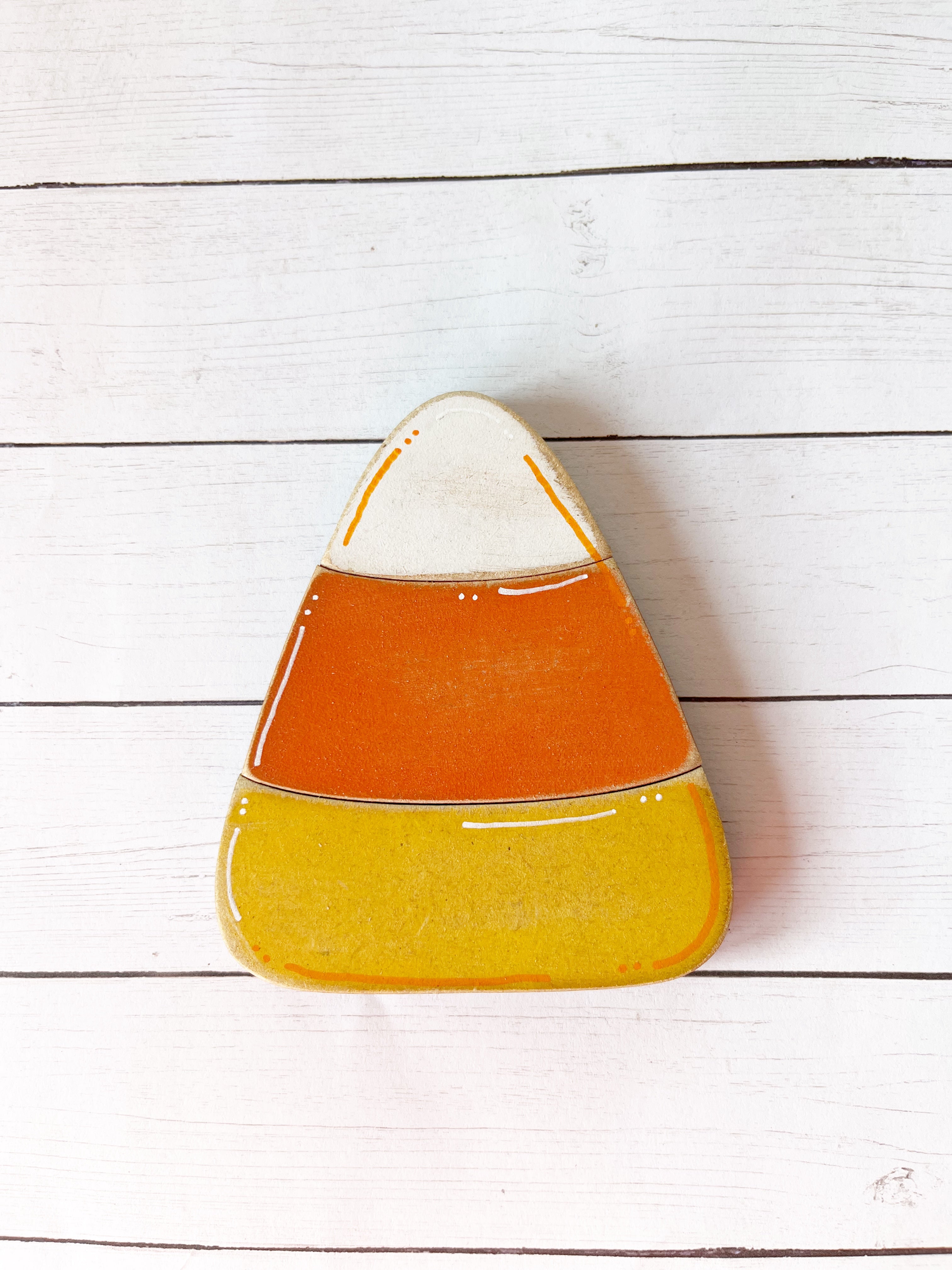 Candy Corn Shelf Sitter