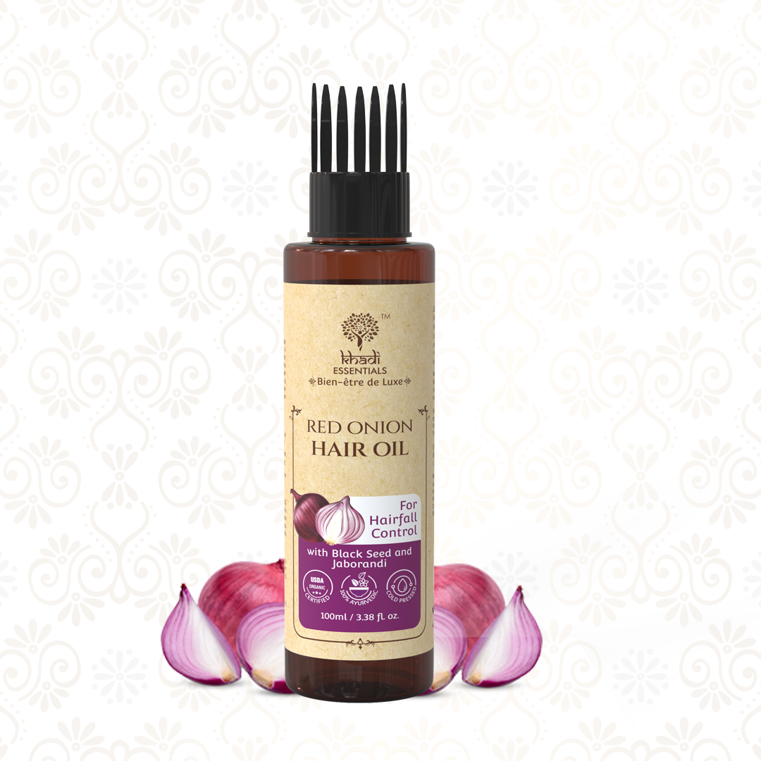 Rockside Khadi Herbal Onion Hair Oil  ROCKSIDE Khadi