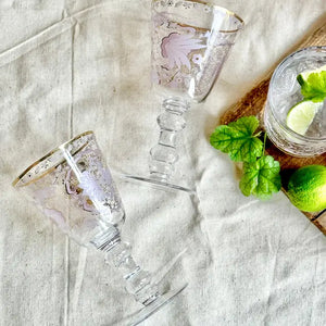 Lilac Tapestry Goblet - Candor Market