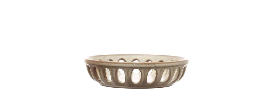 Basket Bowls, Beige, Set of 3