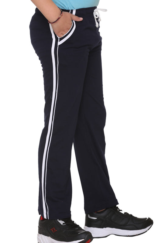 logoprint track pants in blue  Palm Angels Official