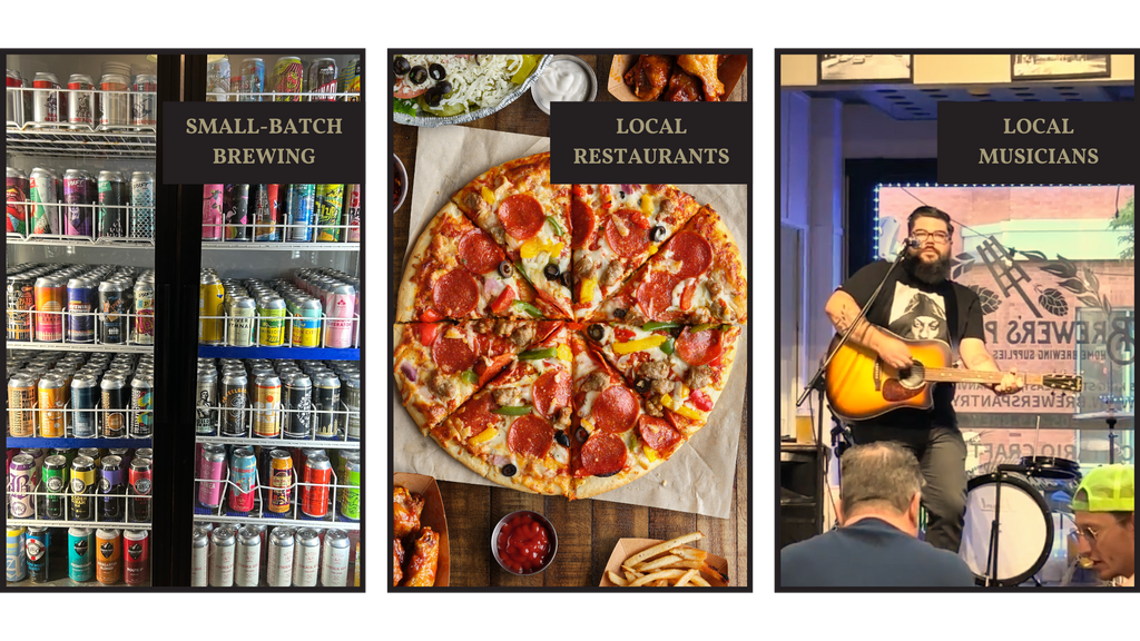 Brewer's Pantry supports small-batch brewing, local Bowmanville restaurants and the local music community.