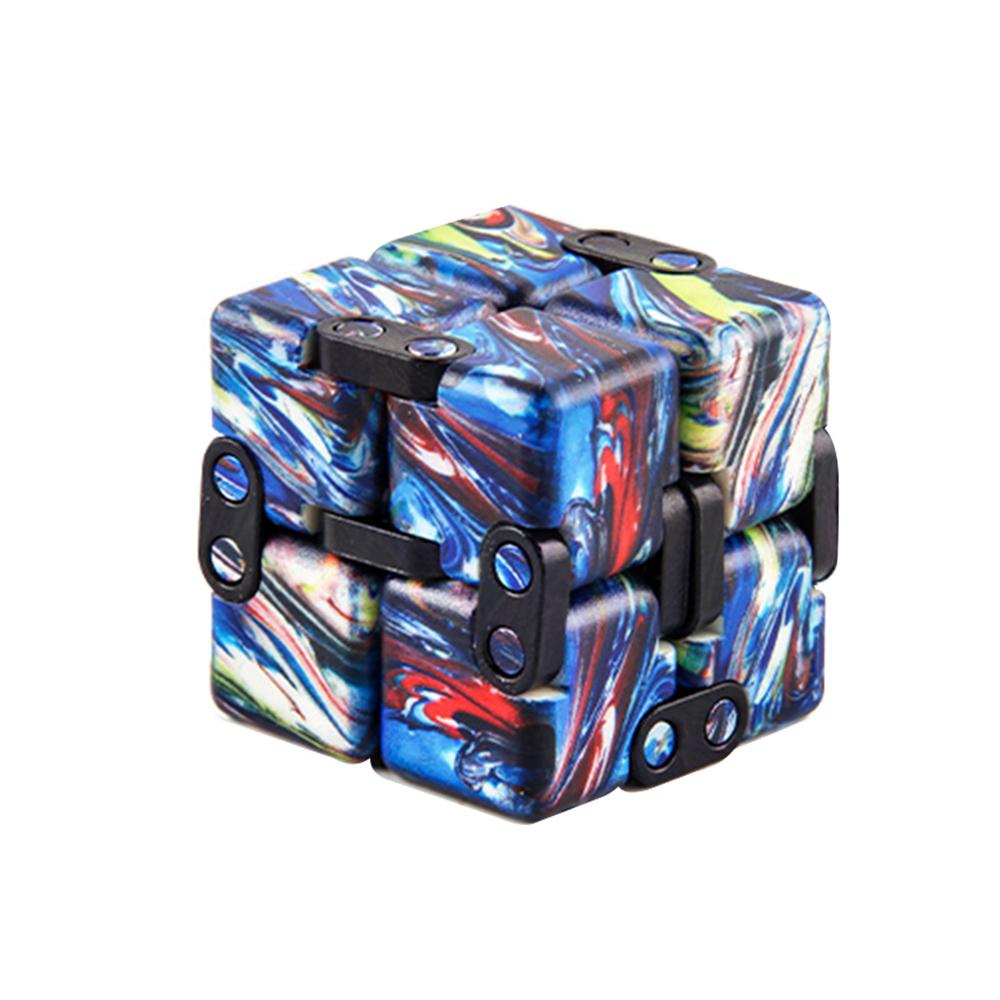 Cube Infinity pour enfants Jeu anti-stress Cube de décompression Cube Puzzle, Style 6