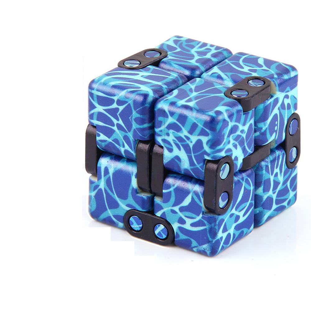 Cube Infinity pour enfants Jeu anti-stress Cube de décompression Cube Puzzle, Style 9