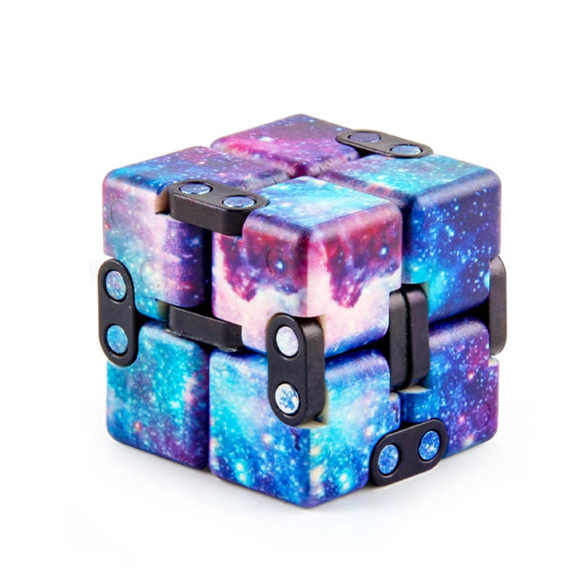 Cube Infinity pour enfants Jeu anti-stress Cube de décompression Cube Puzzle, Style 1