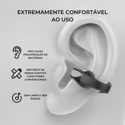 Fone de Ouvido Bluetooth de Condução óssea Experience Sound