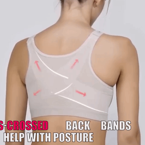 Helen Bra-Front Closure Posture Wireless Back Support Full