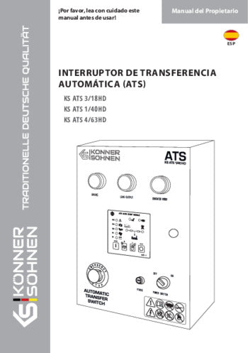 KS ATS 3/18HD, KS ATS 1/40HD, KS ATS 4/63HDt