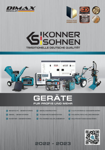 Katalog Generatoren Gartentechnik (2022-2023)