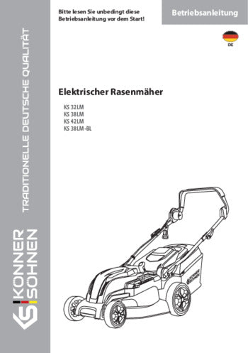 Elektrischer Rasenmäher