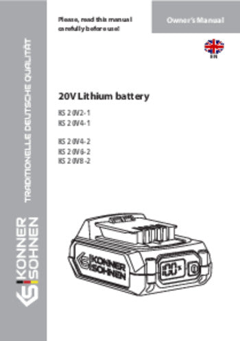 20V Lithium batterij