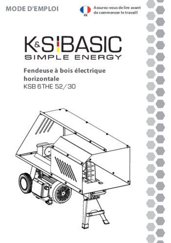 Fendeuses à bois KSB 6THE 52/30