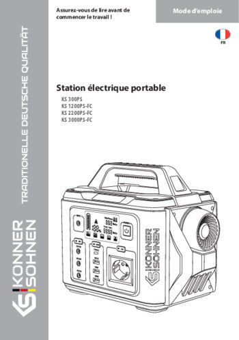 Station électrique portable KS 300PS