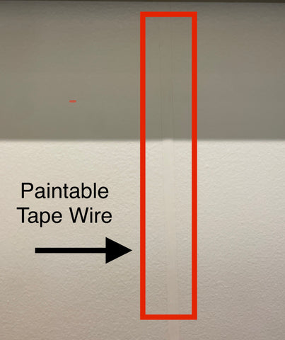 Paintable Tape Wire 