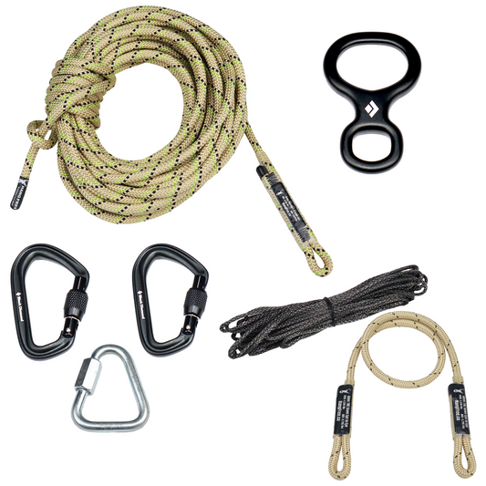 9.5mm Tac Res Standard One Stick/Rappel Saddle Hunting Kit – Hang Free™