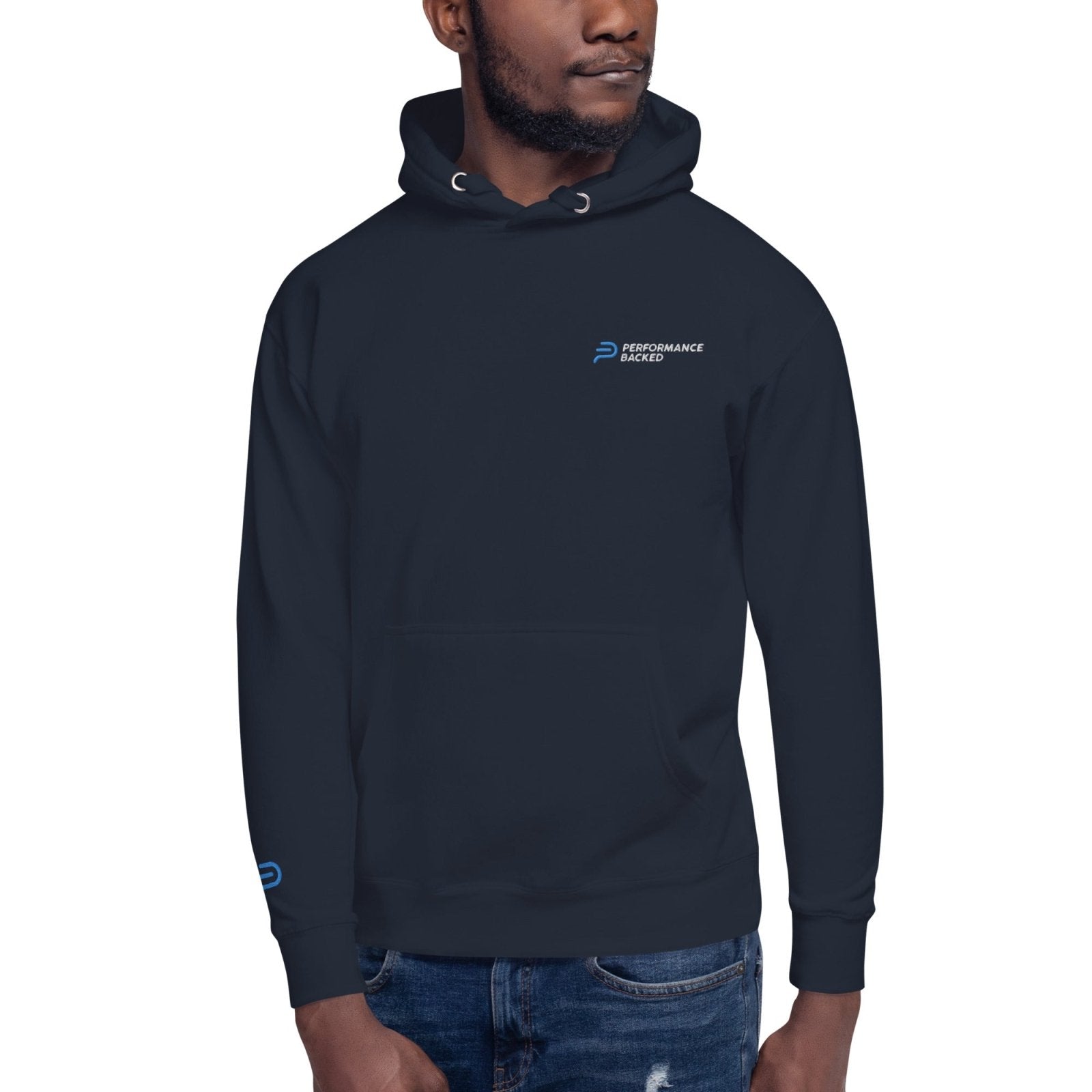 Embroidered Unisex Logo Hoodie - Performance Backed product image